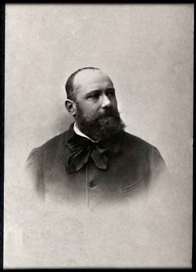 Porträt von Paul Armand Silvestre (1837-1901), französischer Dichter von French Photographer